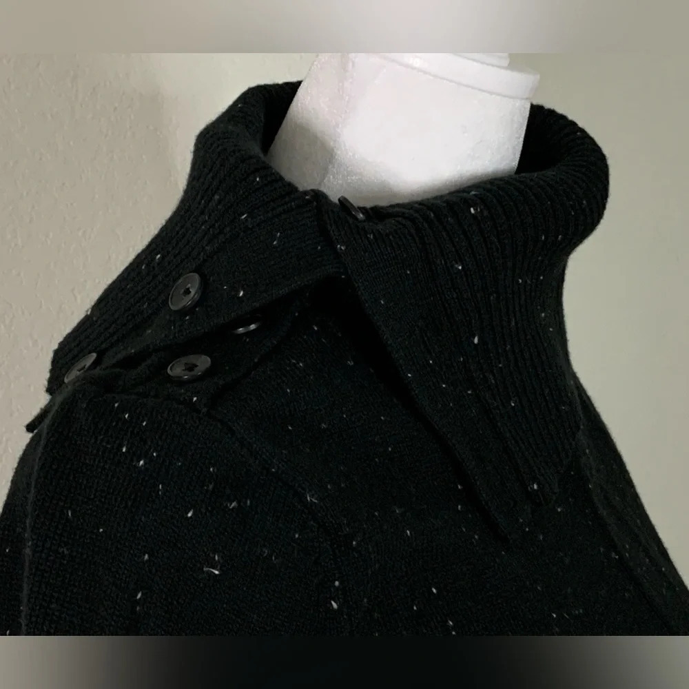 Talbots Tweed Sweater dress Split Neck petite size LP - Picture 7 of 16